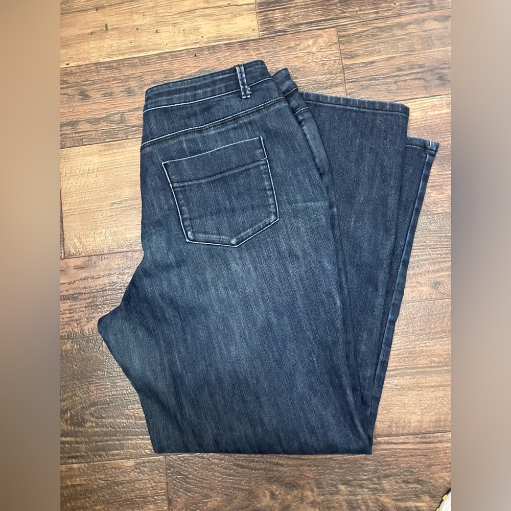Coldwater Creek Dark Blue Straight Leg Jeans